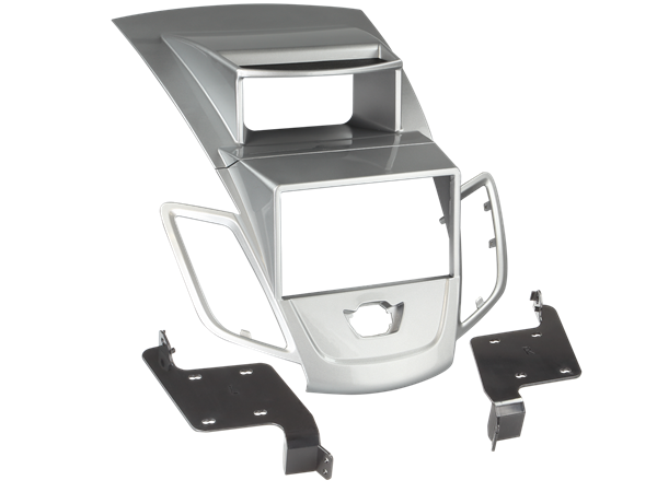 RADIORAMME FORD FIESTA MED DISPLAY 2008>,SØLV