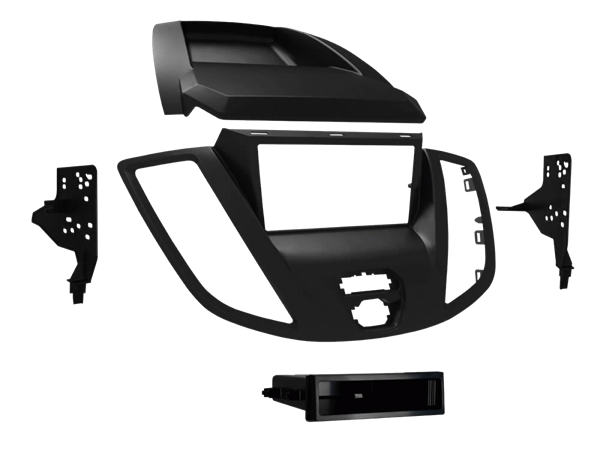 DOBBEL DIN RAMME FORD TRANSIT (V363)2015> SORT