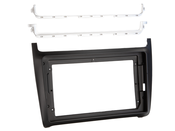 RADIORAMME TIL 9" SKÆRM VW POLO 6R 2009 > 2014 SORT