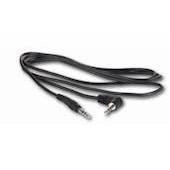 3,5mm stereo jack 1m 1 x vinkelstik