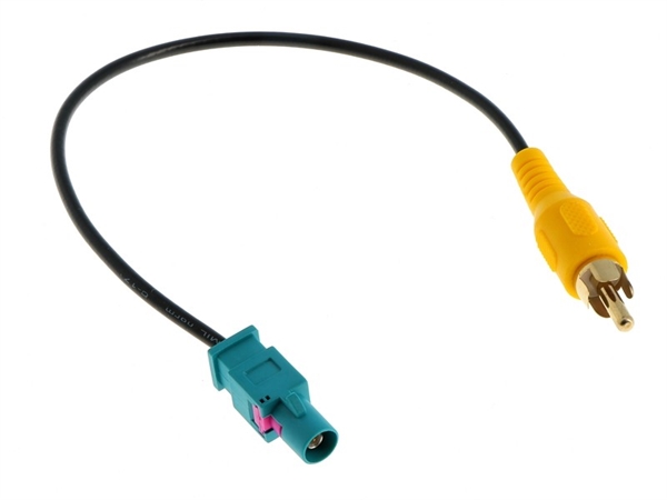 VIDEO IN FAKRA (HAN) - RCA (HAN) ELLER ANTENNEADAPTER