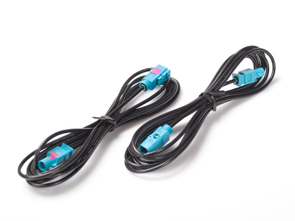 FORLÆNGERKABEL FAKRA HUN TIL FAKRA HAN. 2,5 M