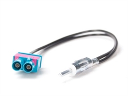 ANTENNE ADAPTOR DOBBELT FAKRA HAN - DIN HAN