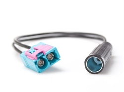 ANTENNE ADAPTOR DOBBELT FAKRA HUN - DIN HUN