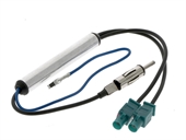 STANDART 2 X FAKRA (HAN) TIL DIN (HAN) 12V PHANTOM ADAPTOR