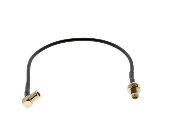 ANTENNENADAPTOR SMB (HUN 90GR) - SMA (HUN)