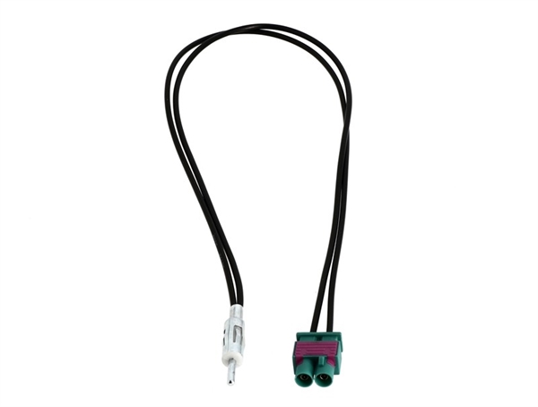 ANTENNE ADAPTOR DOBBELT FAKRA HAN - DIN HAN 50CM