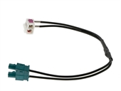 ANTENNENADAPTER 90° Doppelt-Fakra(HUN) - 2 x Fakra(HAN)