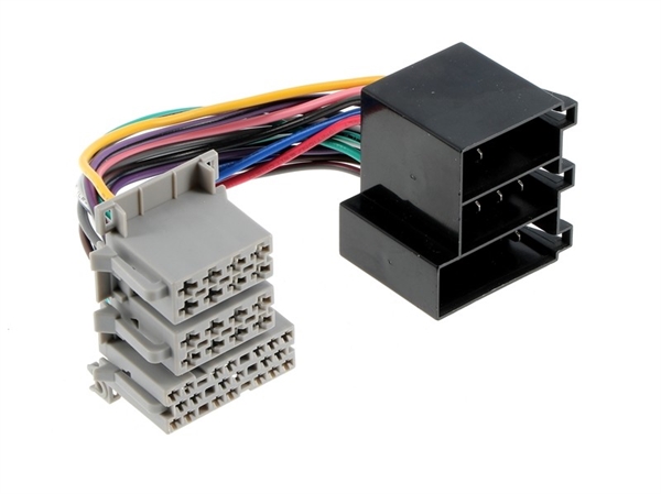 ISO TIL ISO 10 PIN > 20 PIN (OPEL NY RADIO TIL GAMMEL BIL)