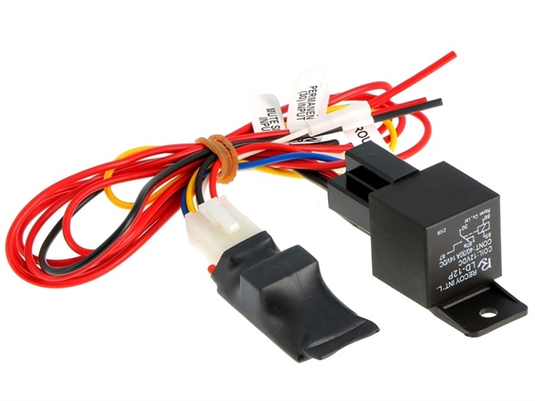 CAN+ TIL VIRTUEL TÆNDNINGS PLUS (KL15) MED 30AMP RELÆ. MED LØSE LEDNINGER