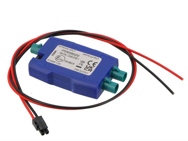 PRO ANTENNE SPLITTER DAB/DAB+ TIL ALLE TYPER (PHANTOM 12V/FORSTÆRKEDE/PASSIVE)