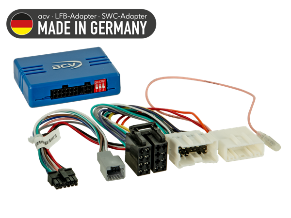 RAT INTERFACE TIL DACIA/FIAT/MERCEDES/NISSAN/OPEL/RENAULT MED 12PIN-24PIN-6PIN