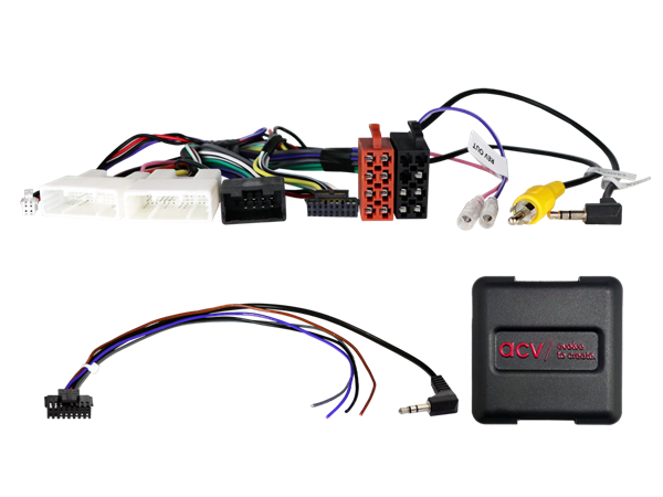 RAT INTERFACE TIL TOYOTA CAMRY/HILUX 2019 > MED KAMERA OG AUX BIBEHOLDELSE (ALL INCL.)