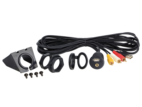 USB/AUX INDBYGNING/PÅBYGNING