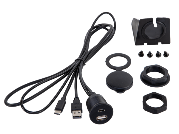 USB/USB-C INDBYGNING/PÅBYGNING