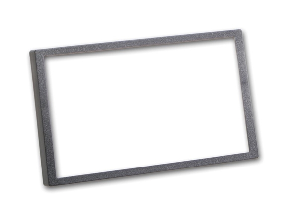 UNI LAV 2 DIN PYNTERAMME SORT 110x188,5MM