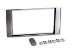 DOBBEL DIN RAMME FORD DIVERSE MODELLER, SILVER