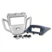 RADIORAMME FORD FIESTA 2008>,SØLV + BLÅ DISPLAY COVER