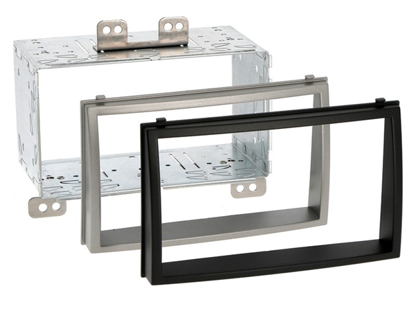 PROFF. RADIORAMME HYUNDAI I20 2008 > 2012 SORT OG SØLV MEDFØLGER