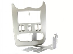 DOBBELT DIN RAMME DACIA 2010> SØLV