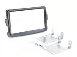 DOBBELT DIN RAMME DACIA. SORT