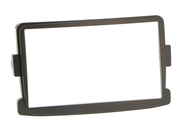 DOBBELT DIN RAMME DACIA. SORT