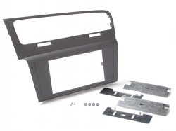 RADIORAMME WV GOLF VII, FLAD KANT, SORT, SOFT TOUCH