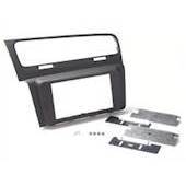 RADIORAMME WV GOLF VII, FOHØJET KANT, MAT SORT