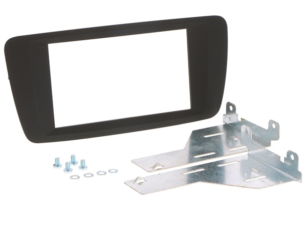RADIORAMME SEAT IBIZA >2014 INSTALLER KIT SORT/ANTRAZIT