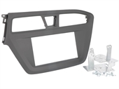 DOBBEL DIN RAMME HYUNDAI I20 2015> INSTALLER KIT MAT SORT