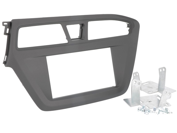 DOBBEL DIN RAMME HYUNDAI I20 2015> INSTALLER KIT MAT SORT