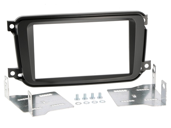 DOBBELT DIN INSTALL KIT SMART FORTWO, 2010>, SORT