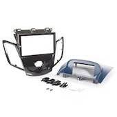 RADIORAMME FORD FIESTA 2008>,PIANO SORT + BLÅ DISPLAY COVER