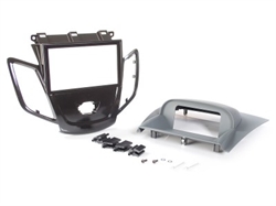 RADIORAMME FORD FIESTA 2008>,PIANO SORT + GRÅ DISPLAY COVER