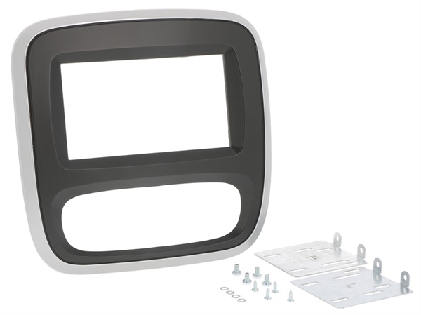 PROFF.2DIN OPEL Vivaro, RENAULT Trafic 2014> SORT-SØLVKANT