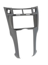 DOBBEL DIN RAMME TOYOTA YARIS SORT-SORT