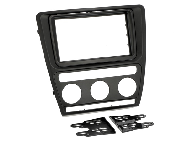 RADIORAMME SKODA OCTAVIA 2004 > 2009 MED AUTOMATISK KLIMA SORT