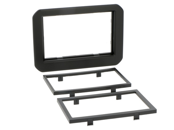 RADIORAMME IGNIS 2016> MED 2 FORSKELLIGE PYNTERAMMER. SORT