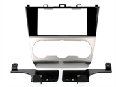 PROFF 2 DIN RAMME Subaru Forester, Impreza, XV 2015> SØLV/PIANO SORT