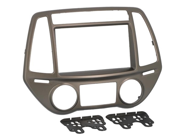 RADIORAMME HYUNDAI I20 2012> SØLV MED AUTO A/C