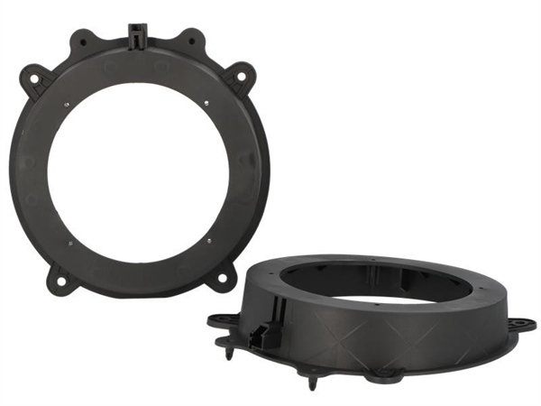 HØJTTALER RAMMER TESLA 3 / Y 2017> TIL 165MM FRONT MED STIK ADAPTER