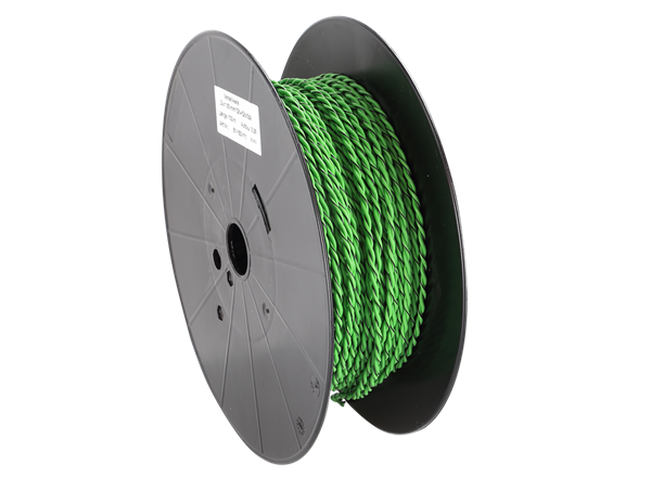 HØJTTALERKABEL TWISTED GRØN 1,50MM2 100M
