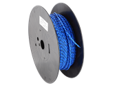 HØJTTALERKABEL TWISTED BLÅ 1,50MM2 100M