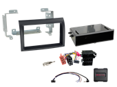 ACV KOMPLET 1-2 DIN MONT. KIT DUCATO, BOXER, JUMPER 2006 > 2021 UDEN OEM RADIO FRA FABRIK (SORT)