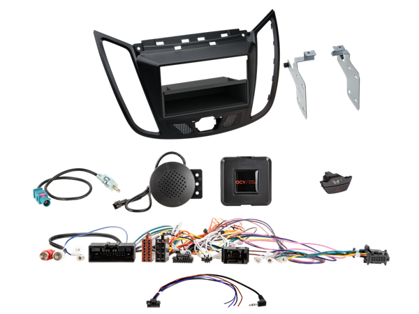 ACV KOMPLET 1/2-DIN MONT. KIT FORD KUGA 2013 > 2019 + KATASTROFE KONTAKT