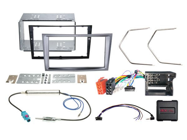 ACV KOMPLET MONT. KIT OPEL DIV. 2004 > 2014 MØRKE GRÅ METALLIC