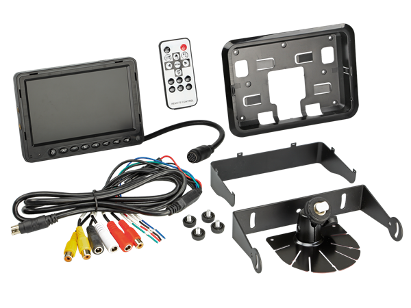 5" UNIVERSAL MONITOR MED 3 VIDEO INDGANGE