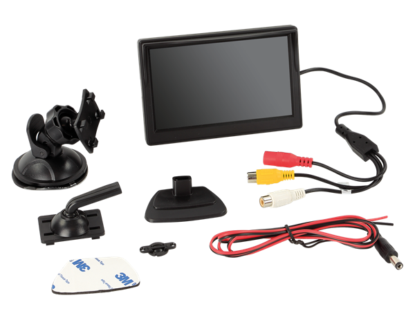 5" UNIVERSAL MONITOR MED 2 VIDEO INDGANGE