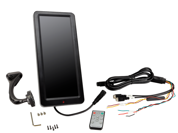 12,3" VERTICAL UNIVERSAL MONITOR MED 2 VIDEO INDGANGE