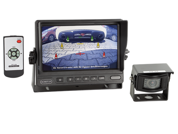 KAMERA KIT TIL KASSE ELLER CAMPER 7" DAG/NAT